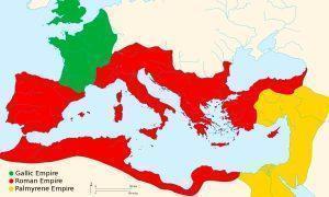 Imperiul Roman (anul 271) | sursa: Pomalee et al. - worldhistory.org