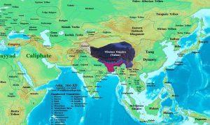 Imperiul Tibetan (700) | sursa: wikipedia.org