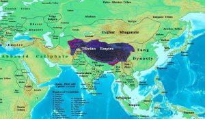 Imperiul Tibetan (800) | sursa: wikipedia.org