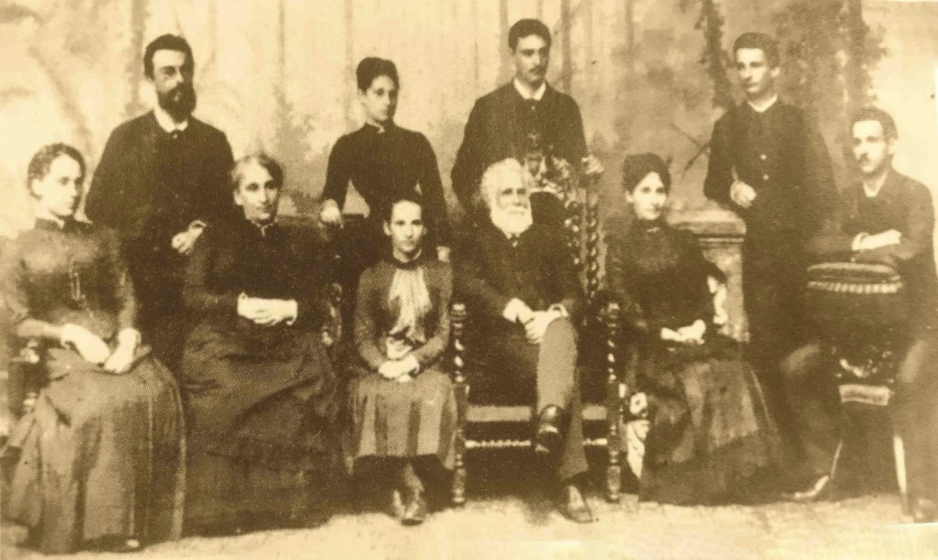 Ion C. Brătianu și familia sa