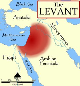 Levant | sursa: MapMaster - worldhistory.org