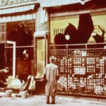 Magazin evreiesc distrus în timpul Nopții de Cristal | sursa: encyclopedia.ushmm.org