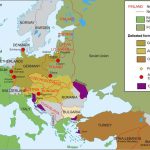 Noile granițe din Europa după Primul Război Mondial | sursa: wikimedia.org
