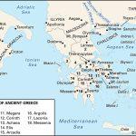 Principalele orașe din Grecia antică | sursa: britannica.com