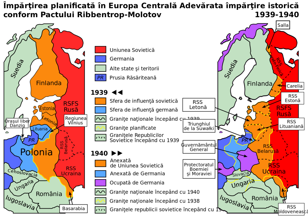Pactul Ribbentrop-Molotov | sursa: wikipedia.org