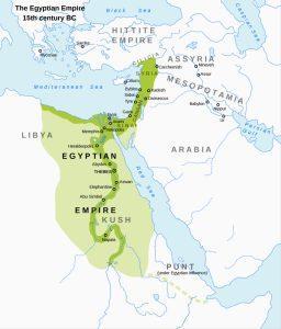 Regatul Egiptului (1450 î.Hr.) | sursa: Andrei Nacu - worldhistory.org