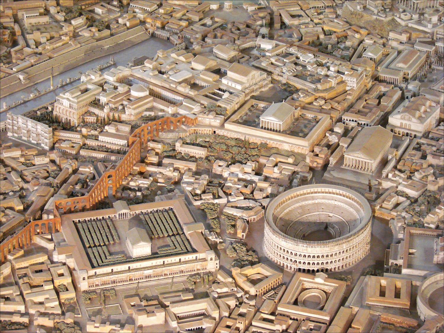Italo Gismondi - macheta Roma antică