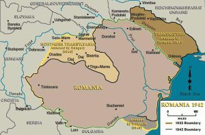 România în 1942 | sursa: sites.udel.edu