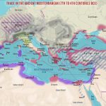 Rutele comerciale din Marea Mediterană în antichitate | sursa: Simeon Netchev - worldhistory.org