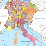 Sfântul Imperiu Roman în secolul XIII | sursa: Alphathon - worldhistory.org