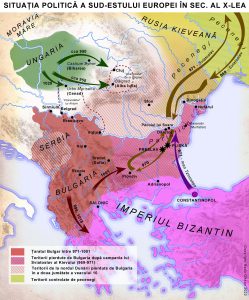 Sud-Estul Europei (secolul X) | sursa: Radu Oltean