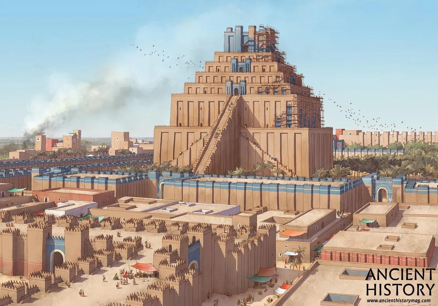 Templul lui Marduk | sursa: Ancient History Magazine / Karwansaray Publishers - worldhistory.org