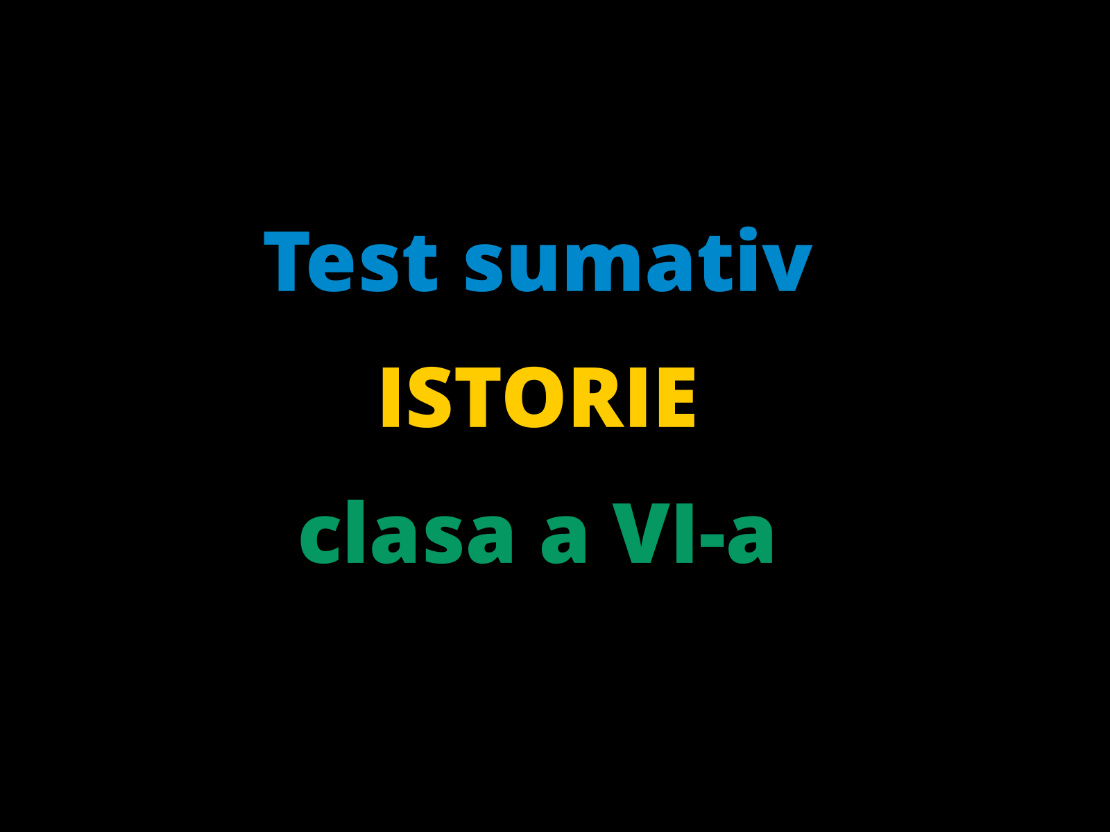 Călători și călătorii – Europa și Lumea Nouă (test sumativ la disciplina istorie pentru clasa a VI-a)