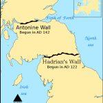 Zidurile împăraților romani Hadrian și Antoninus | sursa: wikipedia.org